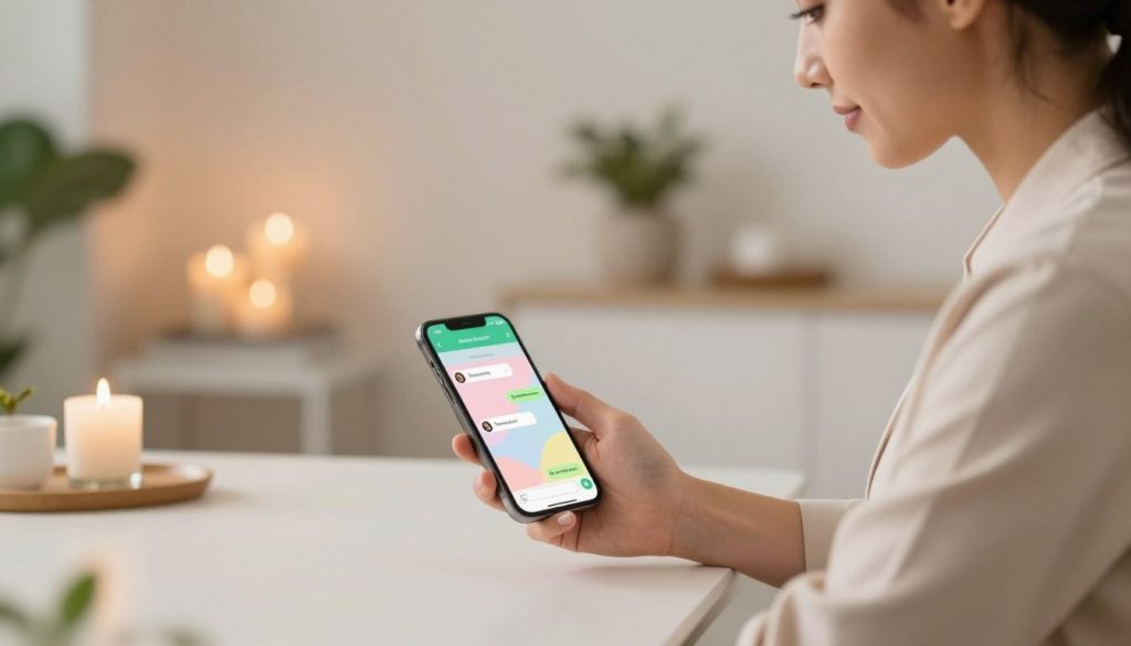 masöz mesaj iletişimi WhatsApp üzerinden
