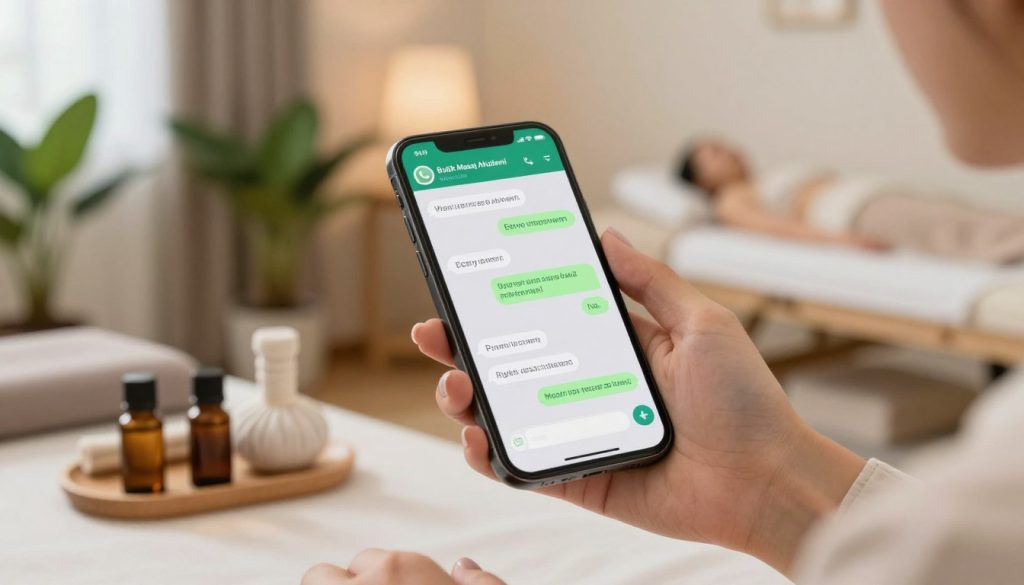 masöz randevu WhatsApp iletişimi